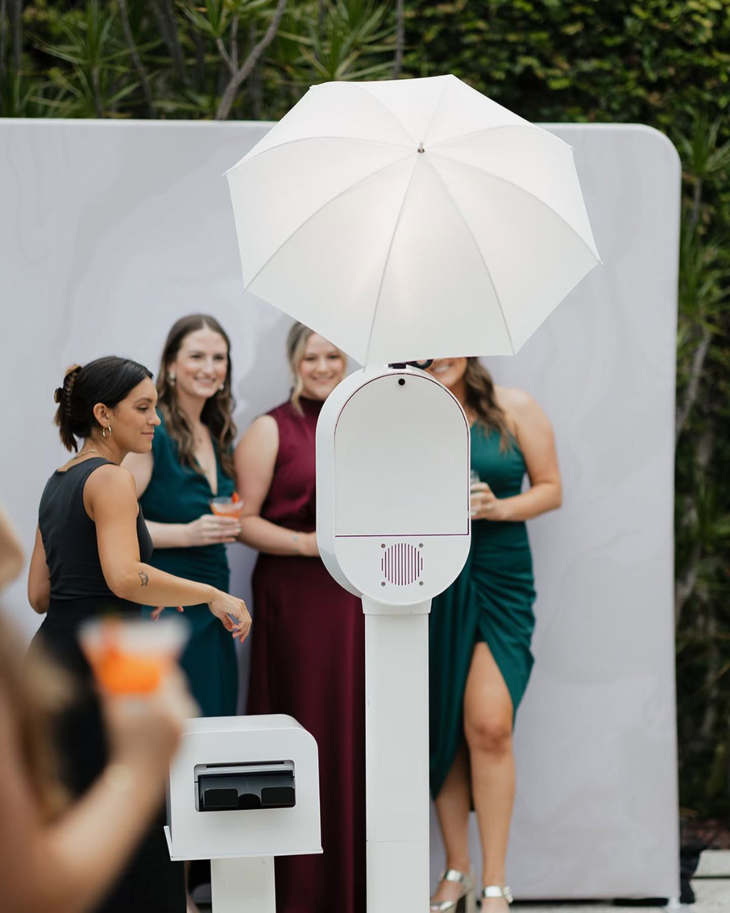 Saturno Photo Booth en un evento